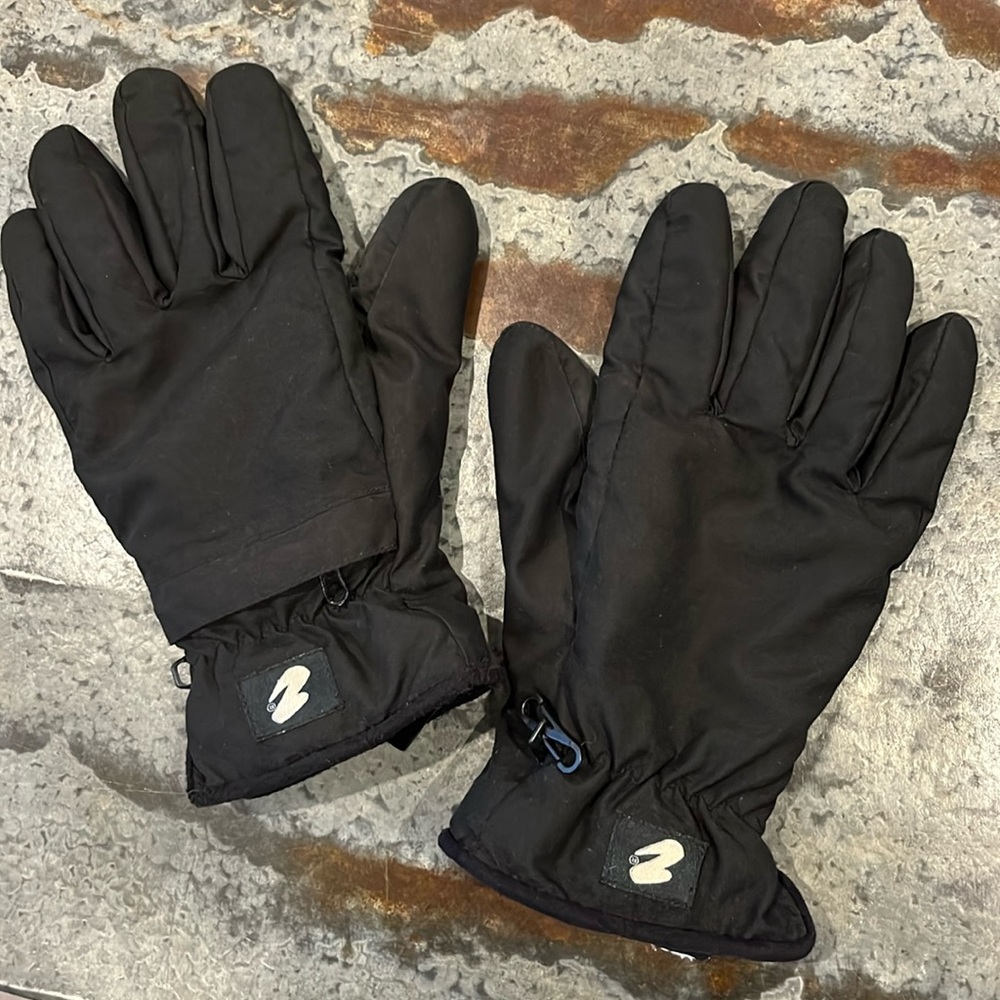 Manzella Nylon/Leather Gloves S